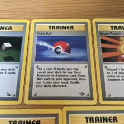 Pokemon TCG Base Set Trainer Bundle Job Lot 1999 x11 nm - Image 3