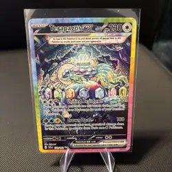 Pokemon TCG Terapagos EX 170/142 Illustration Rare Stellar Crown Near Mint - Image 1