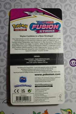 Pokemon Sword Shield Fusion Strike Tepig Checklane BLISTER Pack SEALED - Image 2
