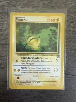 Pokemon Pikachu TCG Black Star Promos 27 - Image 1