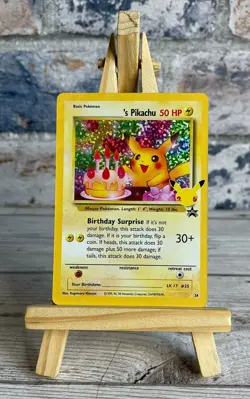 Pokemon 25th Anniversary Celebrations Classic Collection Subset Birthday Pikachu - Image 1