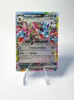 Pokemon TCG Hydreigon ex 119/191 Surging Sparks Holo - Image 1