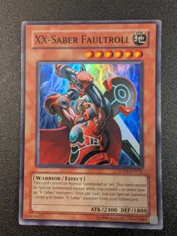 XX-Saber Faultroll ANPR-EN035 Super Rare Unlimited Edition LP - Image 1