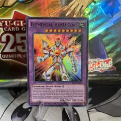 Elemental HERO Core SHVI-ENSE2 Limited Edition Super Rare YuGiOh (E) - Image 1