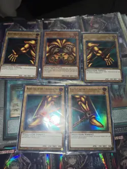 Yu-Gi-Oh! ALL Exodia Sealed LART-EN004 Lost Art Ultra Rare Promo - Image 1