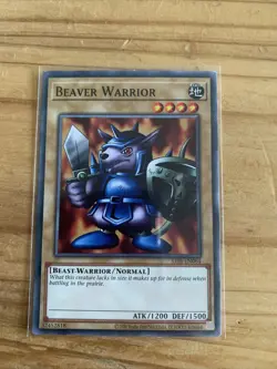Yugioh - Beaver Warrior - LOB-EN064 *Common* Unlimited (NM/M) - Image 1