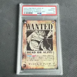 PSA10 Marshall D. Teach SP One Piece Card Japanese - Image 1