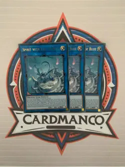 3x Playset SDWD-EN033 SPIRIT WITH EYES OF BLUE ULTRA RARE YuGiOh CARD - Image 1