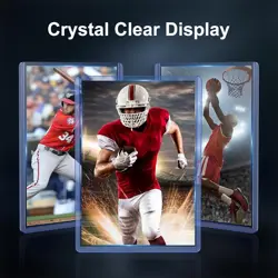 200 Card Sleeves Top Loaders 100 Hard Sleeves+100 Clear Sleeves, - Image 2