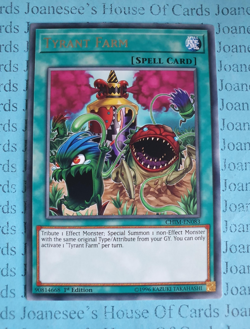 CHIM-EN083 Tyrant Farm Rare Yu-Gi-Oh Card 1st Edition New - Image 1