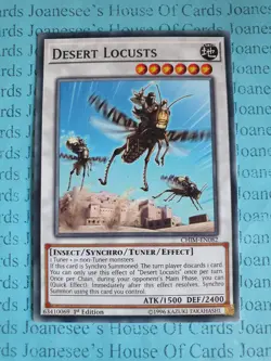 CHIM-EN082 Desert Locusts Yu-Gi-Oh Card 1st Edition New - Image 1