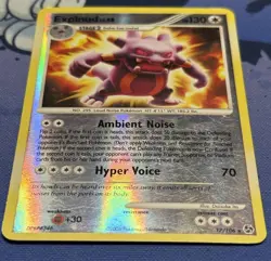 Exploud Reverse Holo 17/106 Great Encounters Pokemon Card - Image 3