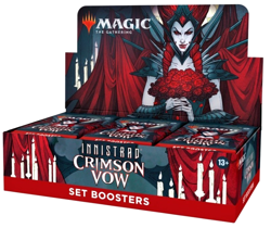 Authentic MTG Magic The Gathering Innistrad Crimson Vow Set Booster Box 30 Packs - Image 1
