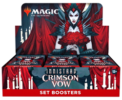 Authentic MTG Magic The Gathering Innistrad Crimson Vow Set Booster Box 30 Packs - Image 2