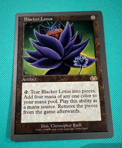 Blacker Lotus - Unglued -MTG - Magic the Gathering - Image 1