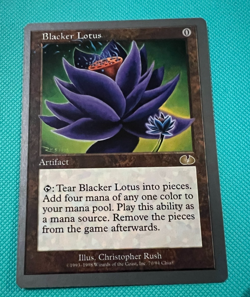 Blacker Lotus - Unglued -MTG - Magic the Gathering - Image 2