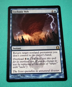 Cyclonic Rift - Return to Ravnica - MTG - Magic the Gathering - Image 2