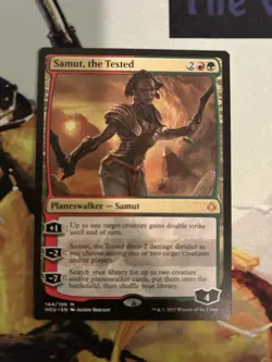1x Samut, the Tested MTG Hour of Devastation Mythic Rare Nonfoil NM - Image 1