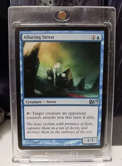 Magic the Gathering MTG Alluring Siren (43) Magic 2011 - Image 1