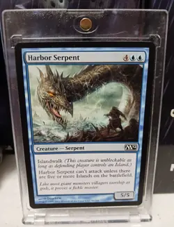 MTG Magic the Gathering Harbor Serpent (56/256) Magic 2012 - Image 1