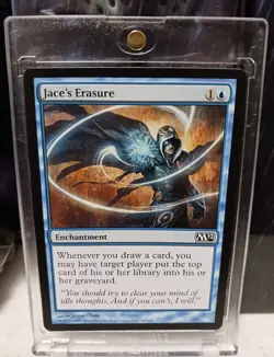 Jace's Erasure Magic Core Set 2011 M11 MTG Magic Blue #59 - Image 1