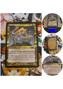 MTG Noble Panther Invasion Nm English Magic the Gathering Karte Card - Image 1