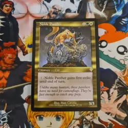 MTG Noble Panther Invasion Nm English Magic the Gathering Karte Card - Image 2