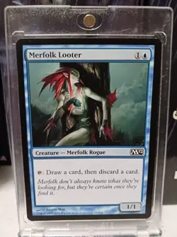 Magic the Gathering MTG Merfolk Looter (61) Eternal Masters - Image 1