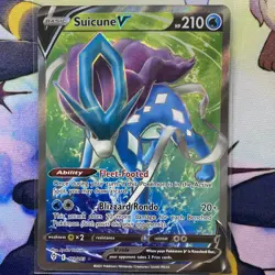 Suicune V 173/203 Full Art Ultra Rare Evolving Skies - Pokemon TCG - MINT - Image 1