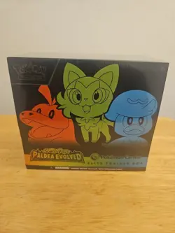 Pokemon Center Exclusive Paldea Evolved Elite Trainer Box ETB | BRAND NEW SEALED 820650853678 - Image 1