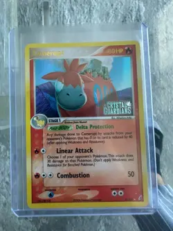 Camerupt 3/100 EX Crystal Guardians Stamped Reverse Holo Rare Pokemon Card - Image 1