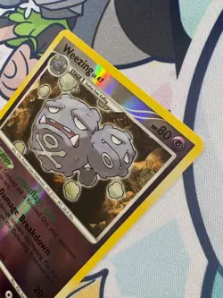 Pokemon Weezing Reverse Holo - Rising Rivals 2009 - 87/111 Near Mint TCG - Image 5