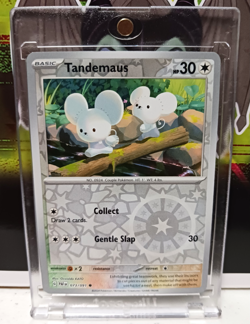Pokemon - Tandemaus - 073/091 - Paldean Fates - Reverse Holo - NM - Image 1