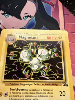 Carte Pokemon Magneton Rare 26/62 Wizards Fossile Francais Vf Fr - Image 3