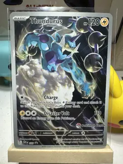 Pokemon TCG Thundurus Pokemon Center Stamped Promo 209 NM - Image 2