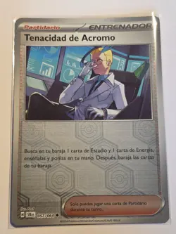 Colress's Tenacity (SFA 057●SPANISH●UNCOMMON●POKEMON●Shrouded Fable●REVERSE●C163 - Image 1