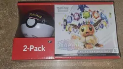Sam's Club Pokemon Prismatic Evolutions Elite Trainer Box ETB + Pokeball Bundle - Image 1