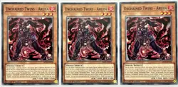 3 x MP20-EN152 Unchained Twins - Aruha - Common 1st Ed Near Mint YuGiOh Cards - Image 1