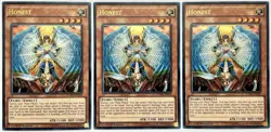 3 x DUSA-EN069 Honest - Ultra Rare 1st Edition Lightly Played YuGiOh Cards - Image 1
