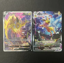Jolteon V & VMAX SWSH183 & 184 - Sword & Shield Promo - Pokemon Card - Near Mint - Image 1