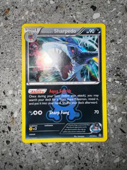Pokemon TCG Cards Team Aqua's Sharpedo 21/34 Double Crisis Holo Rare MINT - Image 3