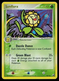 Pokemon Card - Sunflora Unseen Forces 16/115 Reverse Holo Stamped - Image 1