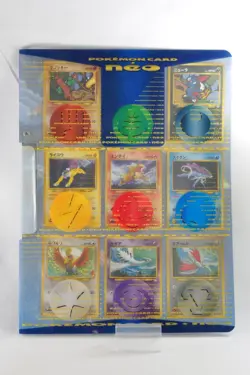 Pokemon Card TCG Neo Premium File Part3 Japanese 2000 Excellent Swirl - Image 1