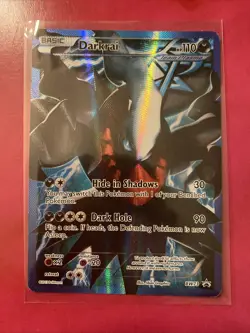 Pokemon TCG 2013 Darkrai Bw73 Black star AND Darkrai Jumbo Card - Image 1