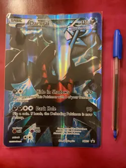 Pokemon TCG 2013 Darkrai Bw73 Black star AND Darkrai Jumbo Card - Image 5
