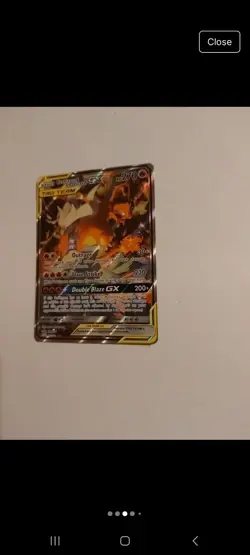 Pokemon TCG Reshiram Charizard GX SM201 Alternate Art Promo Card - Image 3