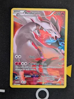 Reshiram XY74 Black Star Promo Full Art XY Promos Pokemon Card NM-LP - Image 1