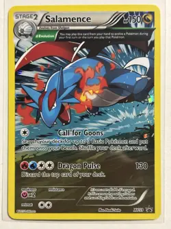 Salamence XY59 - XY Black Star Promo Holo Rare Pokemon Card NM - Image 1