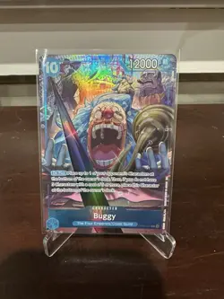One Piece Card Game-Buggy Alt Art 2nd Anniversary Set Op09-051 English - Image 1