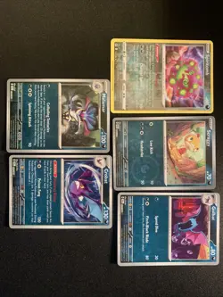 Dark Pokemon cards bundle REVERSE HOLO x5 PDD-5 - Image 1